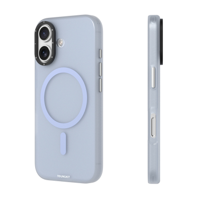 Apple iPhone 17 Kılıf M-safe Şarj Özellikli Youngkit Hidden Sand Serisi Kapak - 13