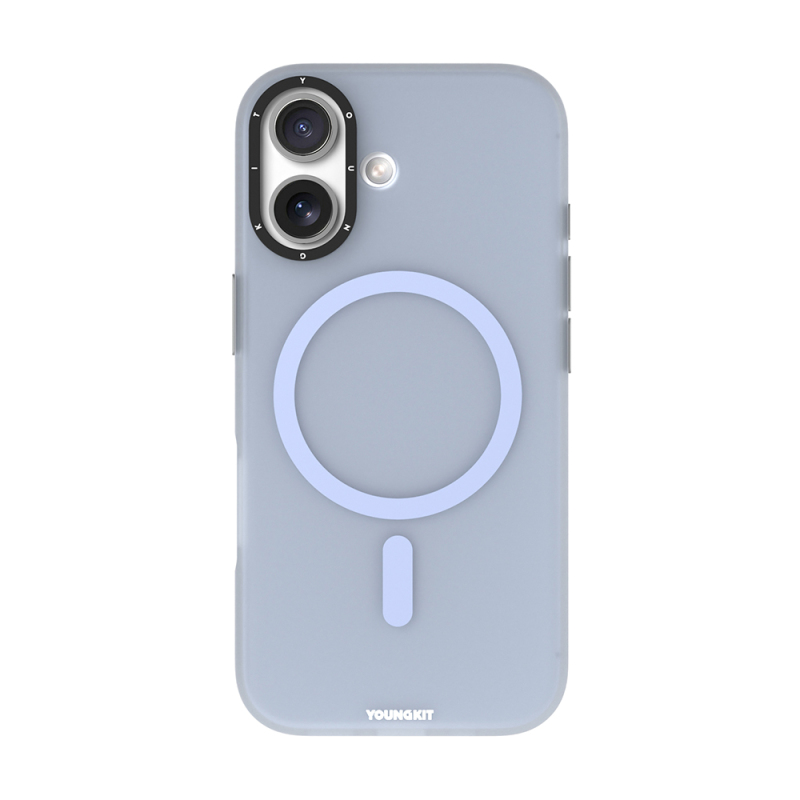 Apple iPhone 17 Kılıf M-safe Şarj Özellikli Youngkit Hidden Sand Serisi Kapak - 5