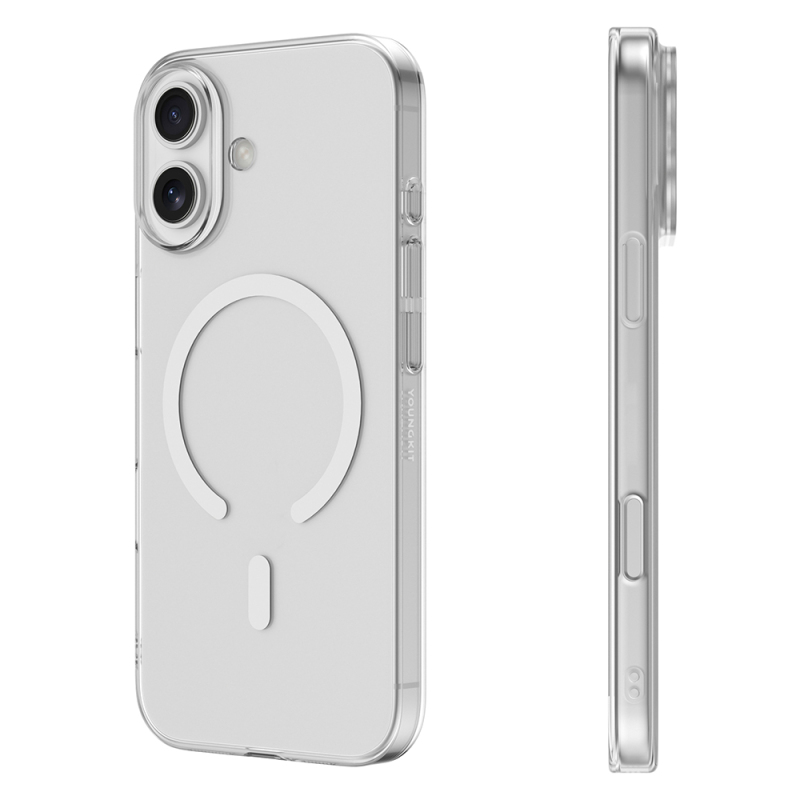 Apple iPhone 17 Kılıf M-safe Şarj Özellikli Youngkit High Definition Serisi Kapak - 2
