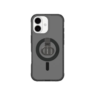 Apple iPhone 17 Kılıf M-safe Şarj Özellikli Yüzük Standlı Amazingthing Titan Pro Serisi Kapak - 1