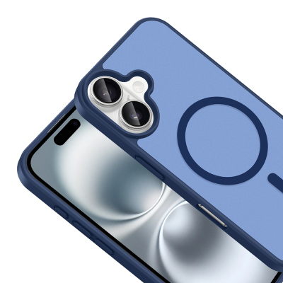 Apple iPhone 17 Kılıf M-safe Şarj Özellikli Zore Babet Kapak - 13