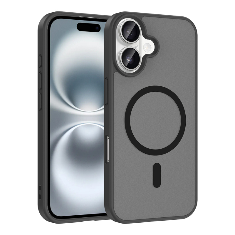 Apple iPhone 17 Kılıf M-safe Şarj Özellikli Zore Babet Kapak - 5