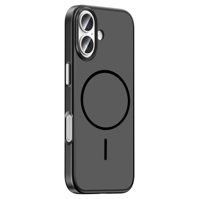 Apple iPhone 17 Kılıf M-Safe Şarj Özellikli Zore Lora PC Kapak - 7