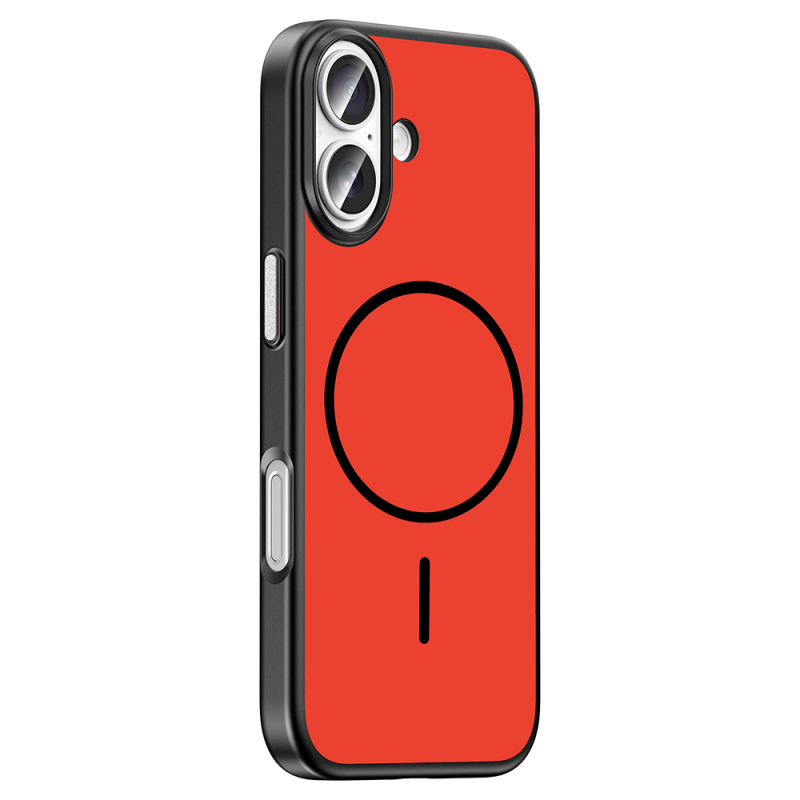 Apple iPhone 17 Kılıf M-Safe Şarj Özellikli Zore Lora PC Kapak - 11