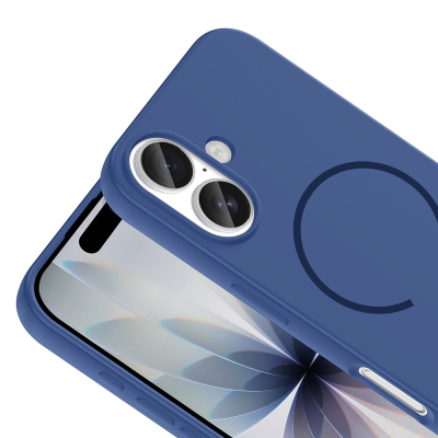 Apple iPhone 17 Kılıf M-safe Şarj Özellikli Zore Meta Kapak - 16