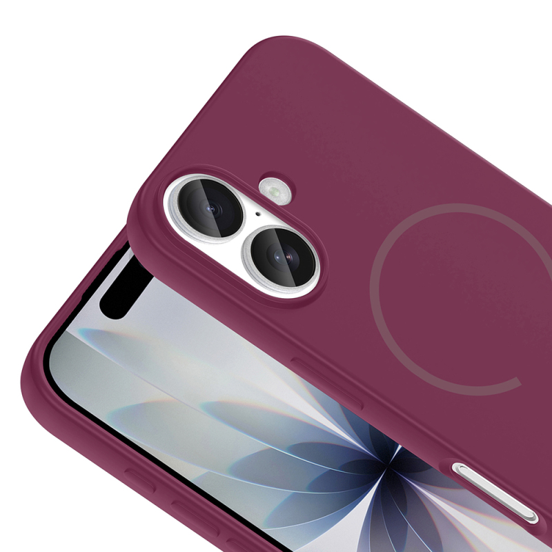 Apple iPhone 17 Kılıf M-safe Şarj Özellikli Zore Meta Kapak - 20