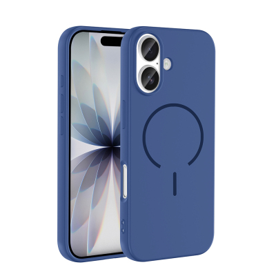 Apple iPhone 17 Kılıf M-safe Şarj Özellikli Zore Meta Kapak - 3