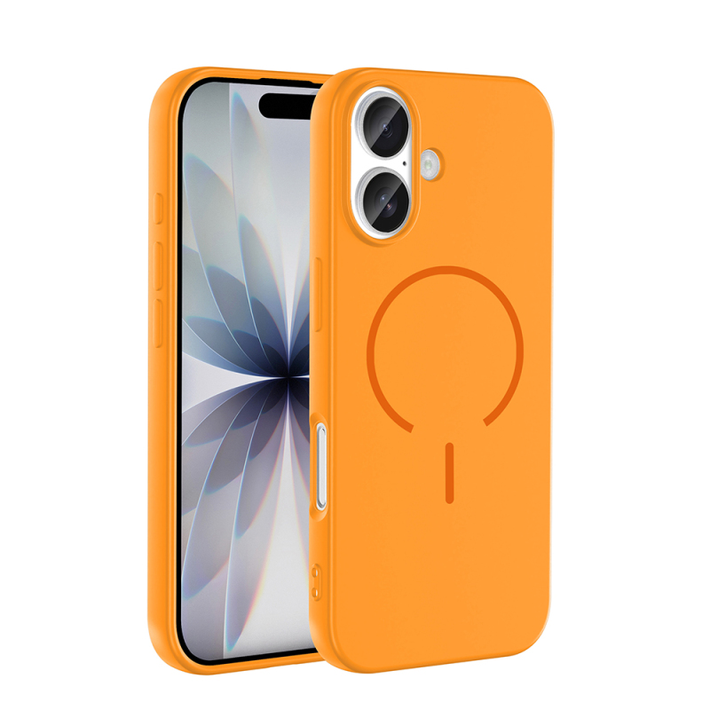 Apple iPhone 17 Kılıf M-safe Şarj Özellikli Zore Meta Kapak - 5