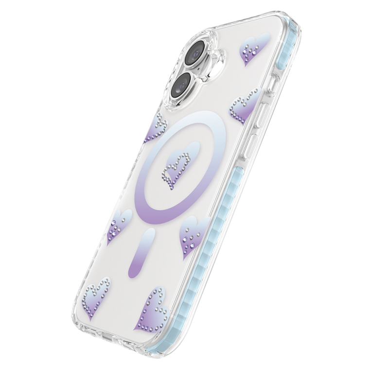 Apple iPhone 17 Kılıf M-Safe Şarj Özellikli Zore Paris Elvo Sert PC Kapak - 20