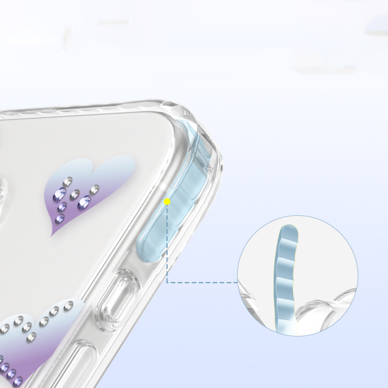 Apple iPhone 17 Kılıf M-Safe Şarj Özellikli Zore Paris Elvo Sert PC Kapak - 26