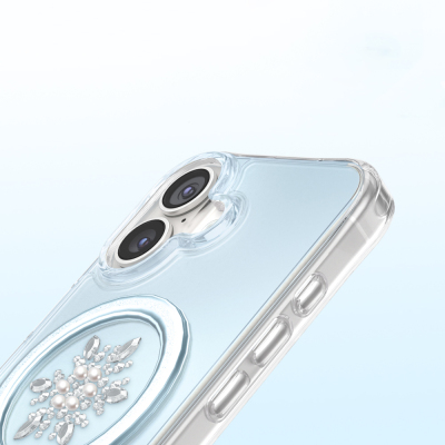 Apple iPhone 17 Kılıf M-Safe Şarj Özellikli Zore Paris Mova Sert PC Kapak - 7