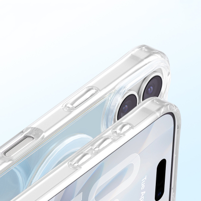 Apple iPhone 17 Kılıf M-Safe Şarj Özellikli Zore Paris Mova Sert PC Kapak - 11