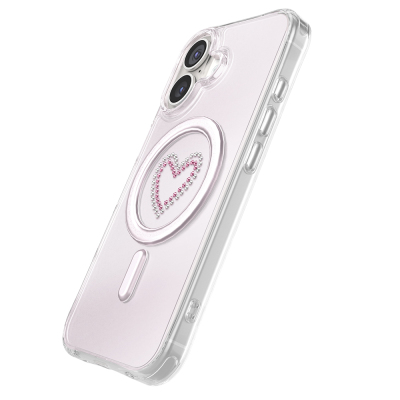 Apple iPhone 17 Kılıf M-Safe Şarj Özellikli Zore Paris Mova Sert PC Kapak - 12