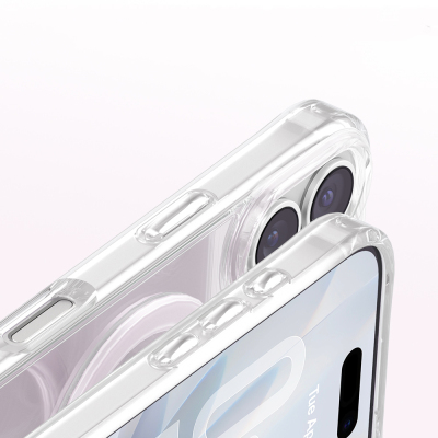 Apple iPhone 17 Kılıf M-Safe Şarj Özellikli Zore Paris Mova Sert PC Kapak - 18