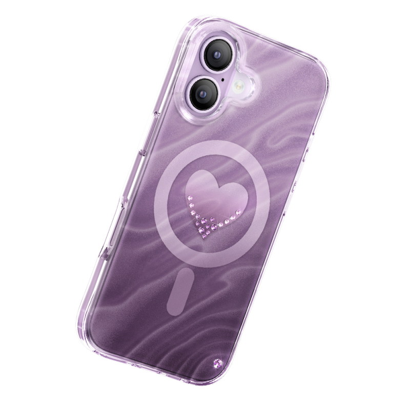 Apple iPhone 17 Kılıf M-Safe Şarj Özellikli Zore Paris Rovix Sert PC Kapak - 4