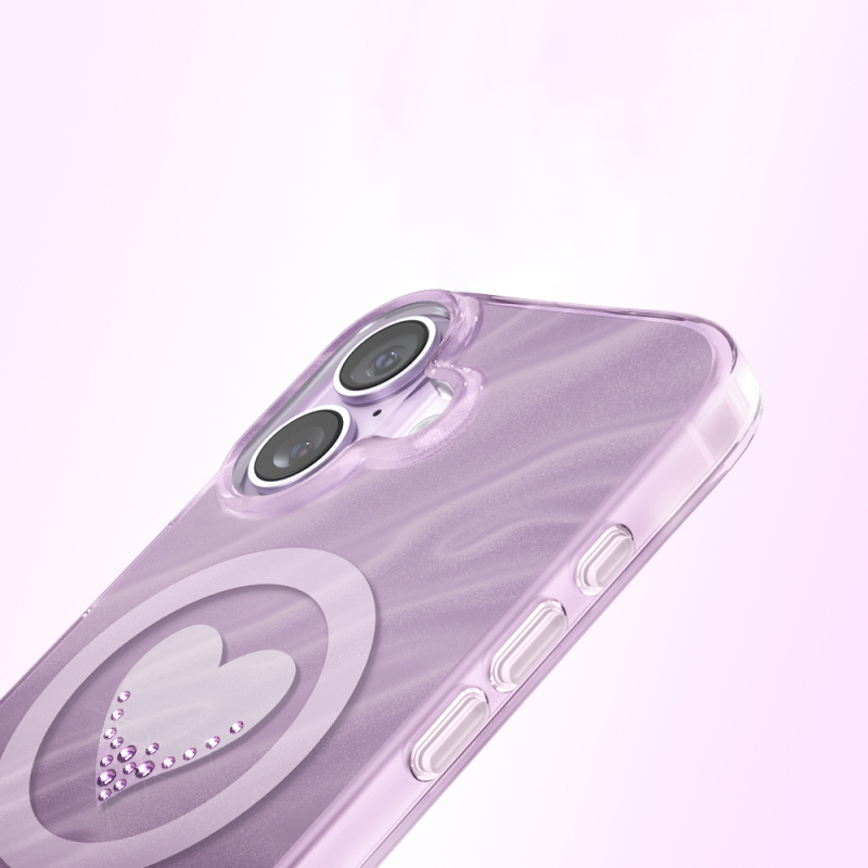 Apple iPhone 17 Kılıf M-Safe Şarj Özellikli Zore Paris Rovix Sert PC Kapak - 6