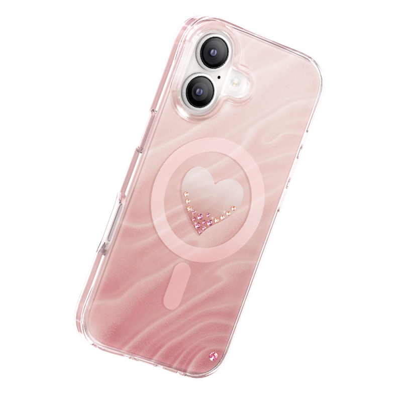 Apple iPhone 17 Kılıf M-Safe Şarj Özellikli Zore Paris Rovix Sert PC Kapak - 12