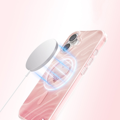Apple iPhone 17 Kılıf M-Safe Şarj Özellikli Zore Paris Rovix Sert PC Kapak - 15