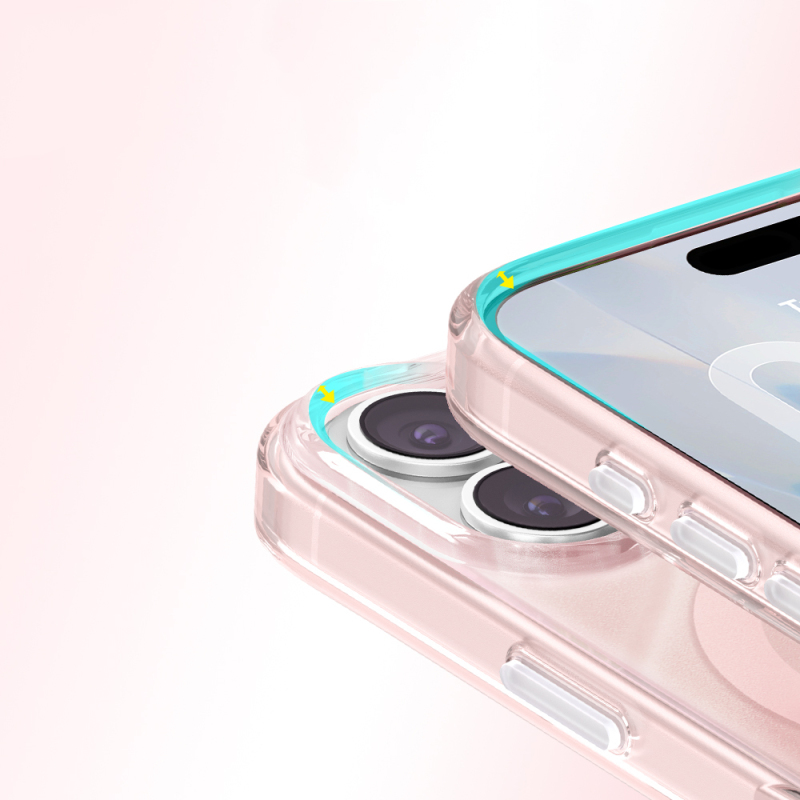 Apple iPhone 17 Kılıf M-Safe Şarj Özellikli Zore Paris Rovix Sert PC Kapak - 16