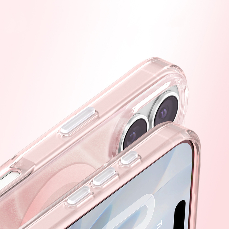 Apple iPhone 17 Kılıf M-Safe Şarj Özellikli Zore Paris Rovix Sert PC Kapak - 18