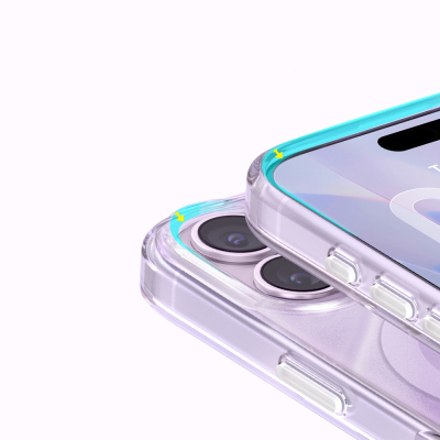 Apple iPhone 17 Kılıf M-Safe Şarj Özellikli Zore Paris Rovix Sert PC Kapak - 24