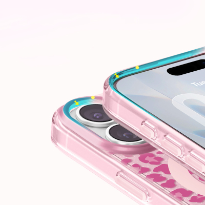 Apple iPhone 17 Kılıf M-Safe Şarj Özellikli Zore Paris Veyro TPU Kapak - 6