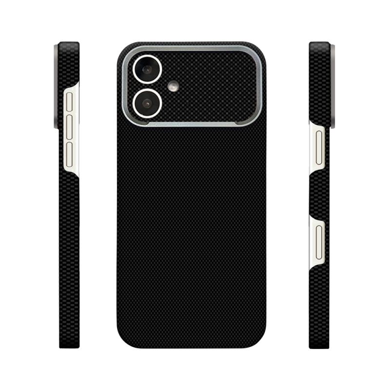 Apple iPhone 17 Kılıf M-Safe Şarj Özellikli Zore Paris Zerre Sert PC Kapak - 5