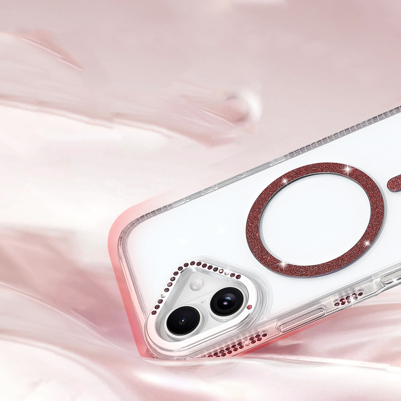 Apple iPhone 17 Kılıf M-safe Şarj Özellikli Zore Tera Silikon Kapak - 5