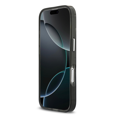 Apple iPhone 17 Kılıf Orjinal Lisanslı M-safe Şarj Özellikli Karl Lagerfeld IML Baskılı Monogram Dizayn Kapak - 6