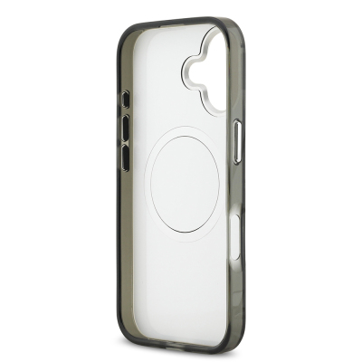 Apple iPhone 17 Kılıf Orjinal Lisanslı M-safe Şarj Özellikli Karl Lagerfeld IML Baskılı Monogram Dizayn Kapak - 8