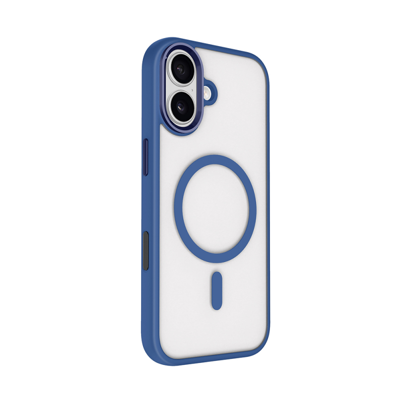 Apple iPhone 17 Kılıf Wireless Şarj Özellikli Zore Krom M-safe Silikon Kapak - 8