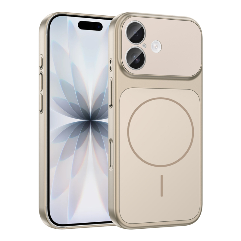 Apple iPhone 17 Kılıf Zore M-Safe Şarj Özellikli Kamera Korumalı Formen Kapak - 1