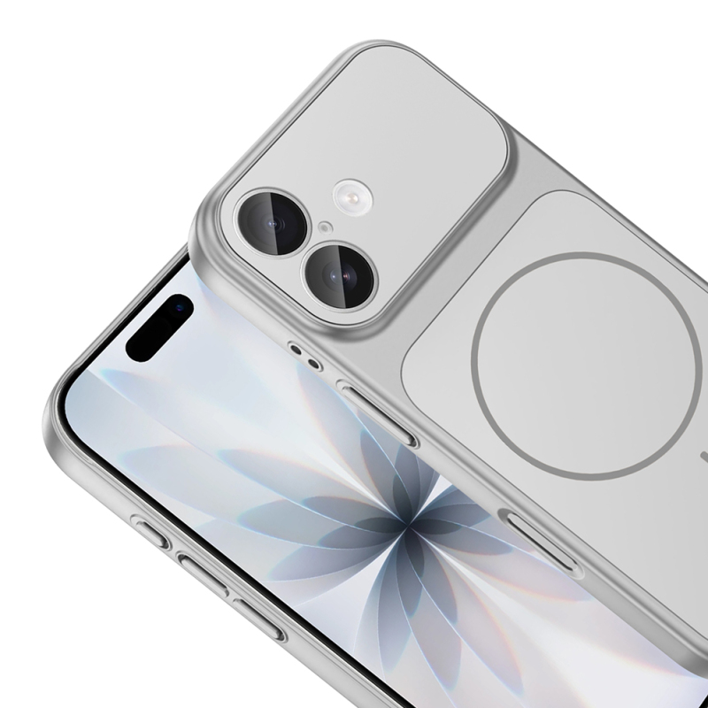 Apple iPhone 17 Kılıf Zore M-Safe Şarj Özellikli Kamera Korumalı Formen Kapak - 17