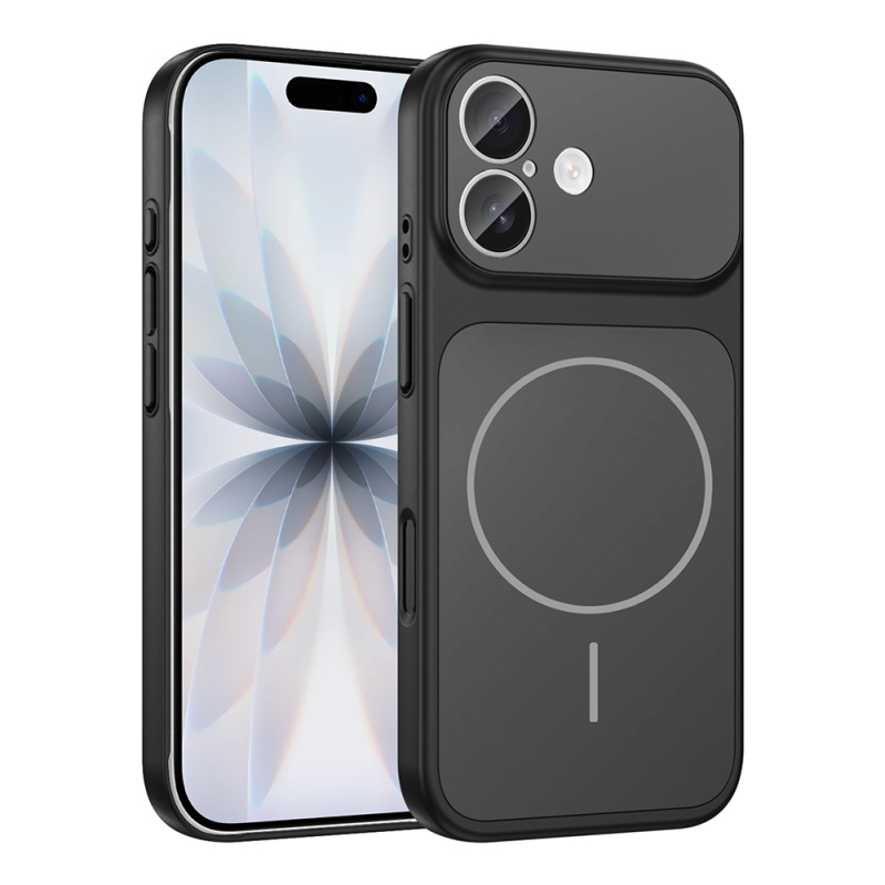 Apple iPhone 17 Kılıf Zore M-Safe Şarj Özellikli Kamera Korumalı Formen Kapak - 3