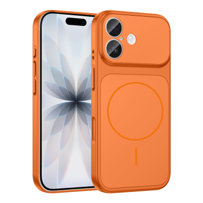 Apple iPhone 17 Kılıf Zore M-Safe Şarj Özellikli Kamera Korumalı Formen Kapak - 6