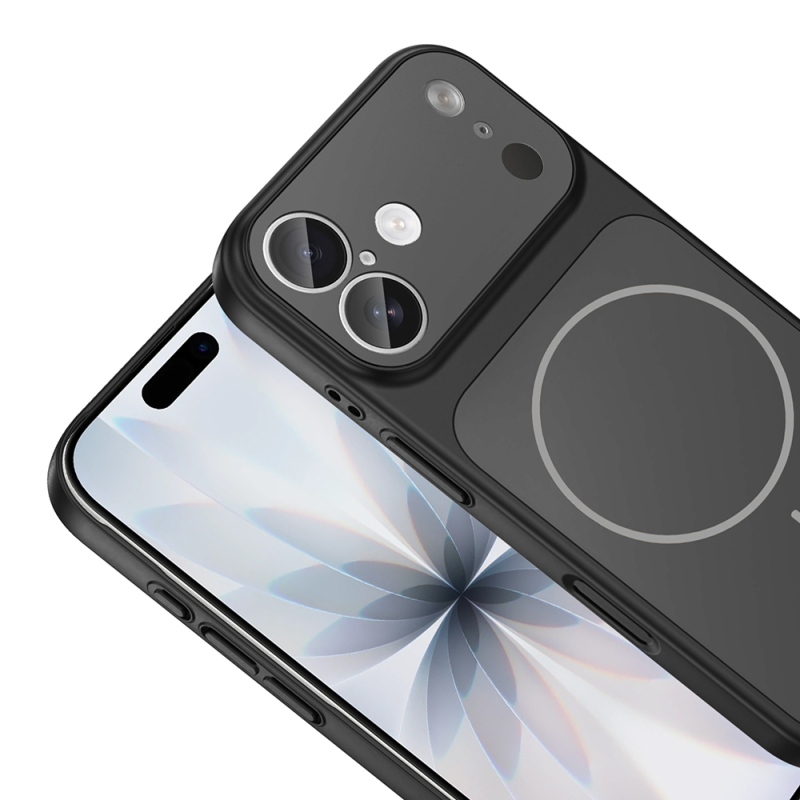 Apple iPhone 17 Kılıf Zore M-Safe Şarj Özellikli Kamera Korumalı Formen Kapak - 14