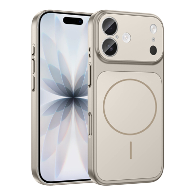 Apple iPhone 17 Kılıf Zore M-Safe Şarj Özellikli Kamera Korumalı Formen Kapak - 4