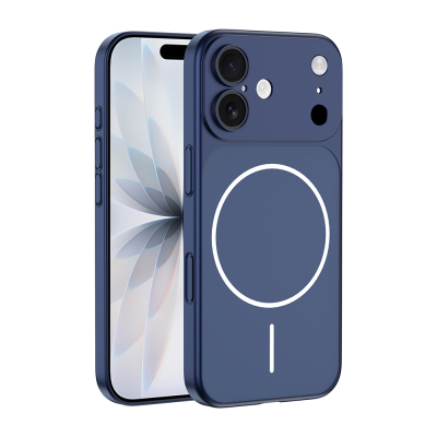 Apple iPhone 17 Kılıf Zore M-Safe Şarj Özellikli Kamera Korumalı Spark Kapak - 4