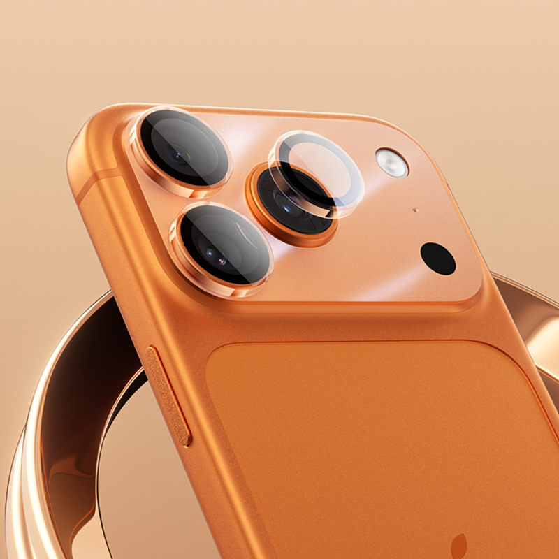 Apple iPhone 17 Pro Benks Çizilmelere Karşı Dayanıklı 0.35mm Mat Kamera Full Lens Koruyucu - 7