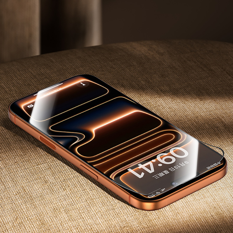 Apple iPhone 17 Pro Benks Glass Warrior 2.0 EZFita Safir Cam Ekran Koruyucu + Kolay Uygulama Aparatı - 6