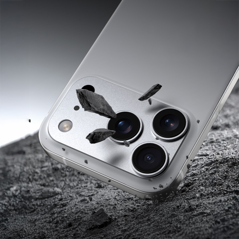 Apple iPhone 17 Pro Benks Glass Warrior Anti Reflective Metal Kamera Lens Koruyucu - 6