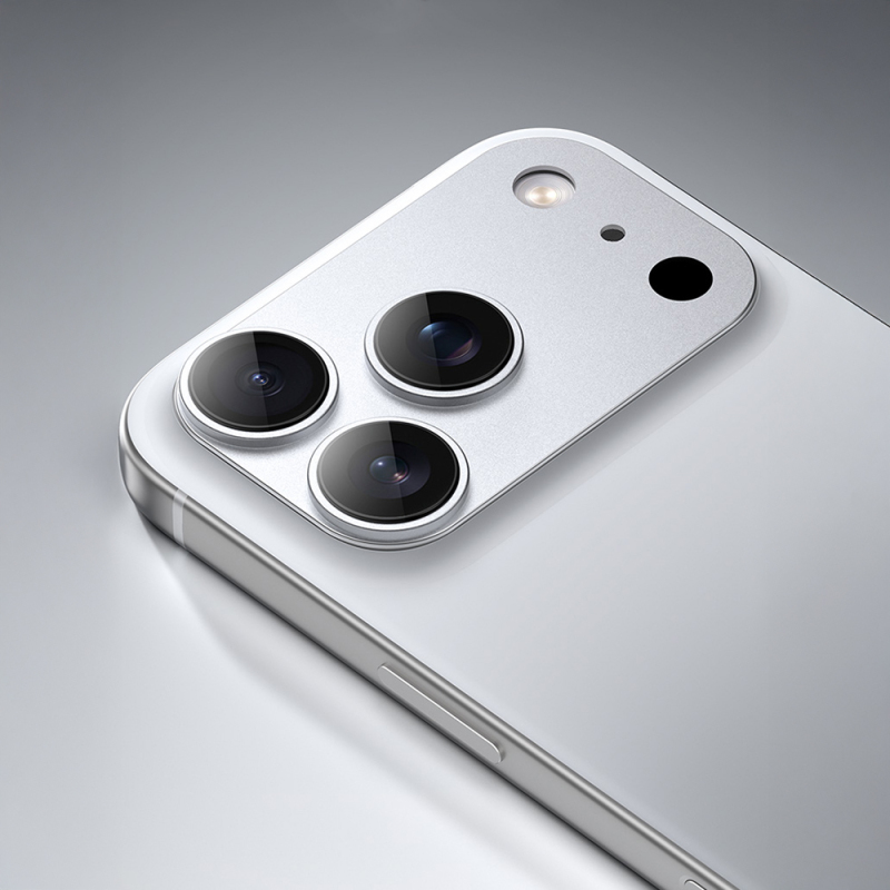 Apple iPhone 17 Pro Benks Glass Warrior Anti Reflective Metal Kamera Lens Koruyucu - 7