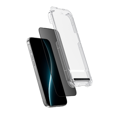 Apple iPhone 17 Pro Benks OmniWarrior Privacy Cam Ekran Koruyucu + Kolay Uygulama Aparatlı - 1