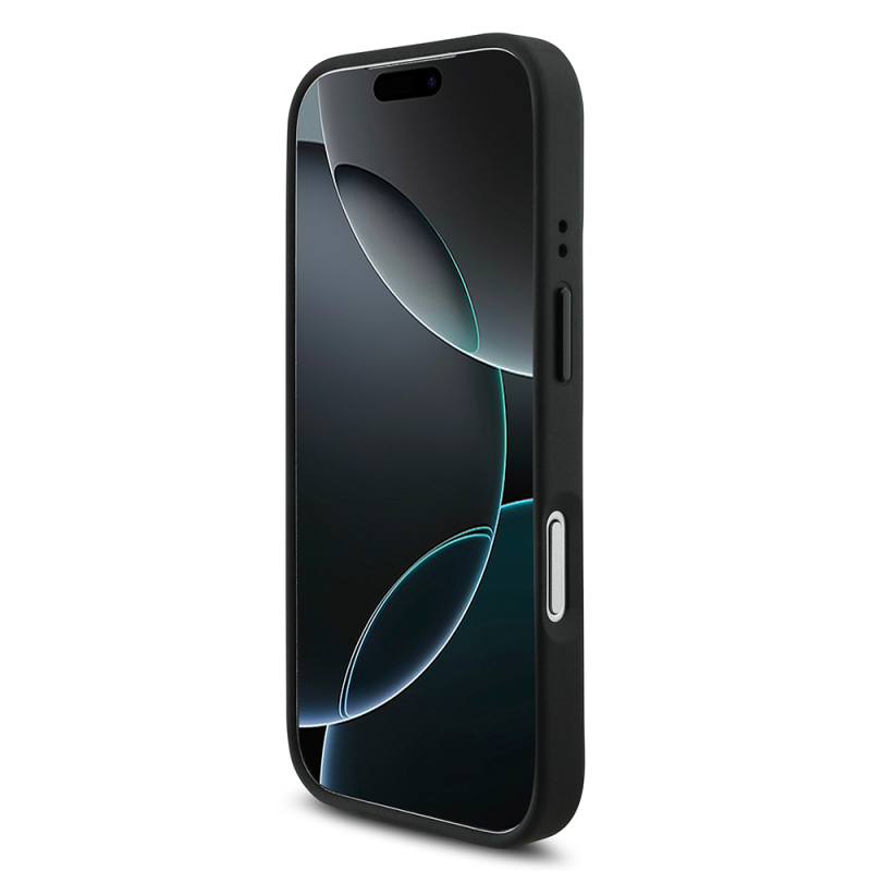 Apple iPhone 17 Pro Case BMW Original Licensed M-Safe Charging Feature M Logo Three Stripe Perforated Leather Cover - 13