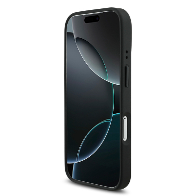 Apple iPhone 17 Pro Case BMW Original Licensed M-Safe Charging Feature Metal BMW and M Logo PU Carbon Design Cover - 14