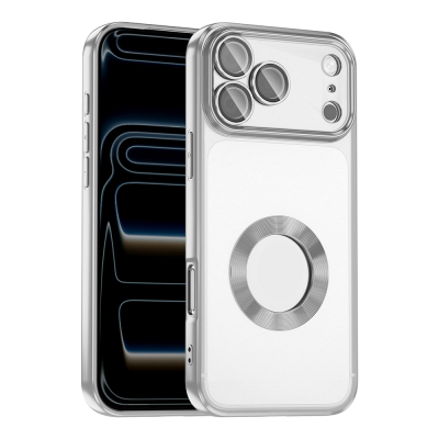 Apple iPhone 17 Pro Case Camera Protection Logo Showing Zore Omega Cover - 5