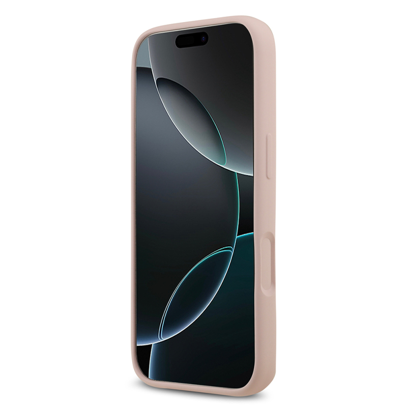 Apple iPhone 17 Pro Case Guess Original Licensed Grained Text Logo Cover - 23