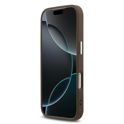 Apple iPhone 17 Pro Case Guess Original Licensed M-safe Charging Feature 4G Classic Text Logo Cover - 13