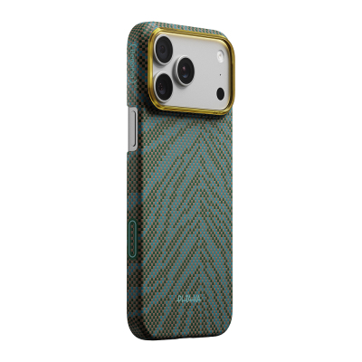Apple iPhone 17 Pro Case M-safe Charging Enabled Aramid Fiber Pitaka Breath of Veins Series Cover - 4