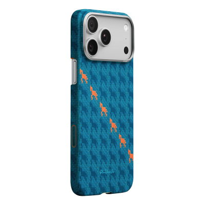 Apple iPhone 17 Pro Case M-safe Charging Enabled Aramid Fiber Pitaka Edge Series Happiness Rides Cover - 4